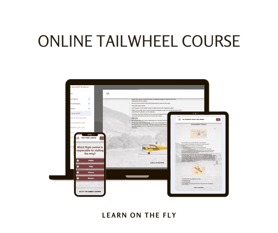 Online Tailwheel Course - Stick 'n Rudder